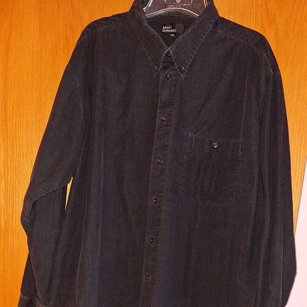 Men's Corduroy Button Down Shirt